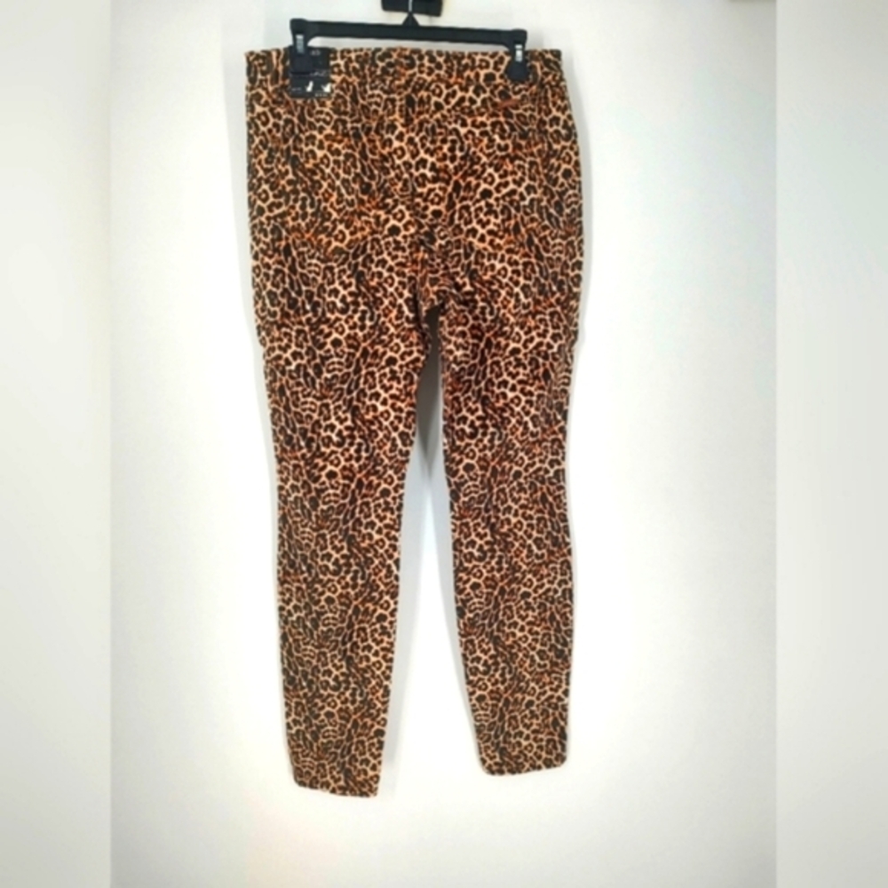 INC Regular Skinny Leg Leopard Women's Pants - Picture 4 of 10